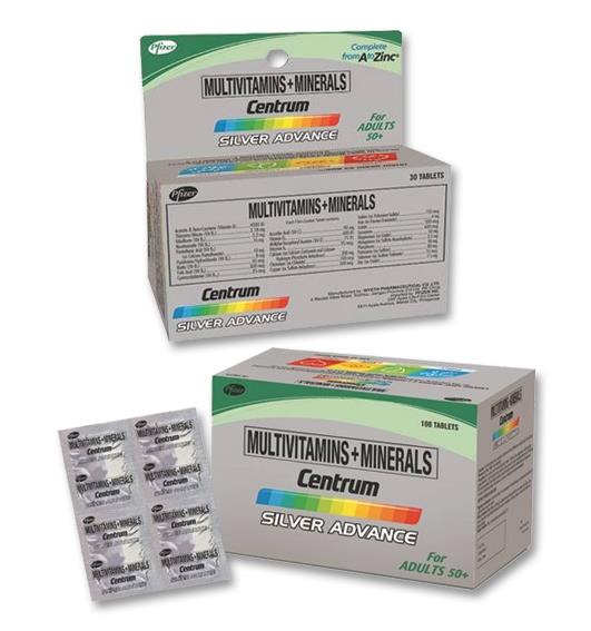 Centrum Silver Advance Dosage/Direction for Use MIMS Philippines